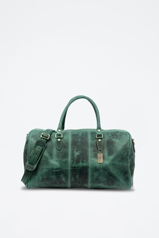 Sac de voyage en cuir Arquata - Vert
