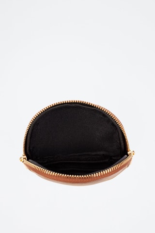Porte-monnaie en cuir Baratili - Marron