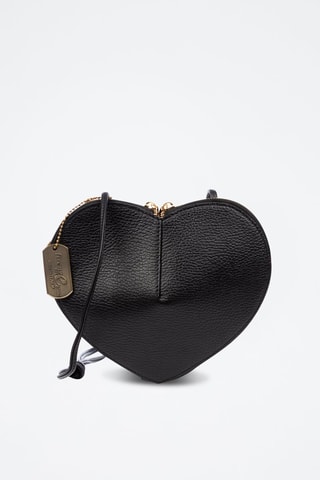 Sac bandoulière en cuir Barbaresco - Noir