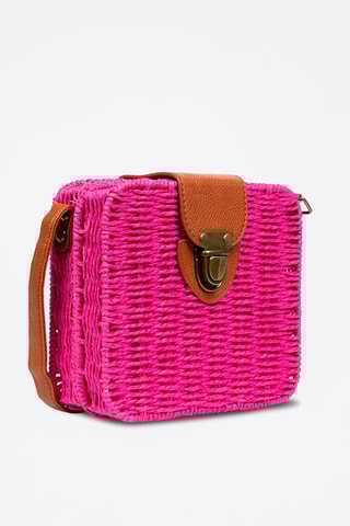 Sac bandoulière Empoli - Marron et rose