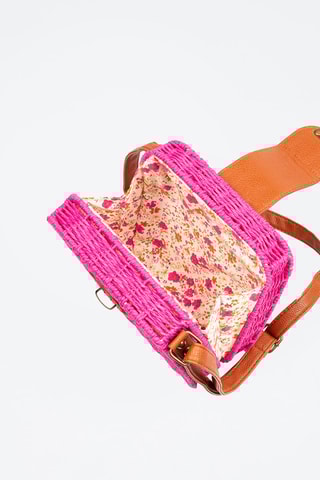 Sac bandoulière Empoli - Marron et rose