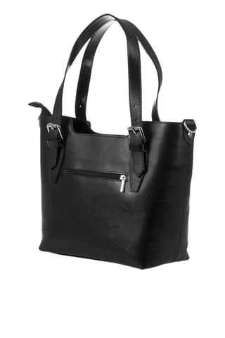 Cabas en cuir - Noir