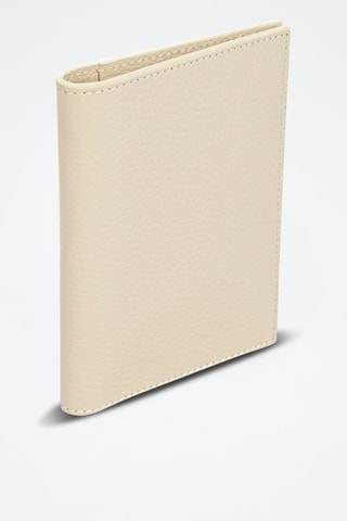 Portefeuille en cuir Azzano - Beige