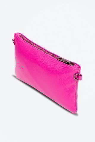 Sac bandoulière en cuir - Rose