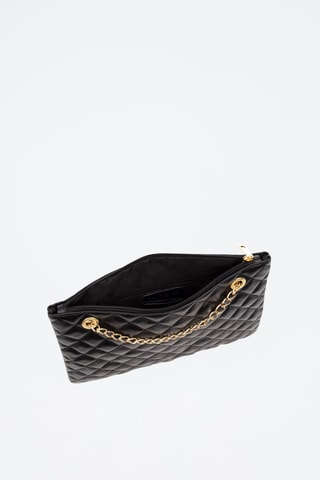 Sac bandoulière en cuir Altopascio - Noir