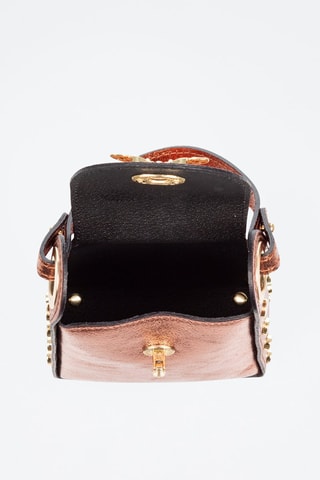 Sac à main en cuir Alviano - Doré