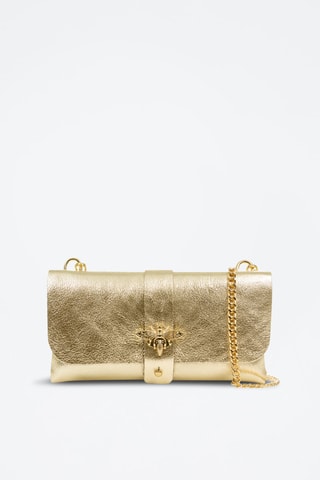 Sac bandoulière en cuir Amaseno - Doré