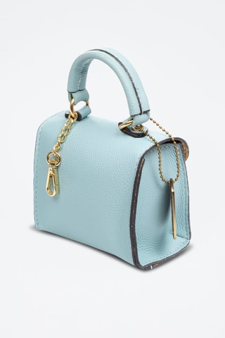 Sac à main en cuir Annicco - Bleu