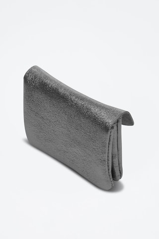 Porte-monnaie en cuir Alpignano - Gris
