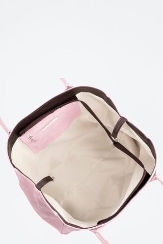 Cabas en nubuck Annagrazia - Rose
