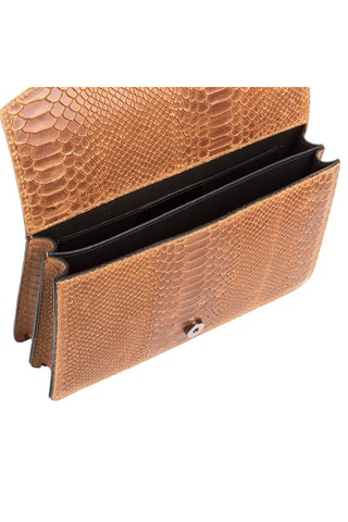 Sac porté épaule en cuir Luce - Marron