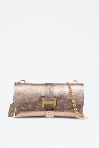 Sac bandoulière en nubuck - Bleu