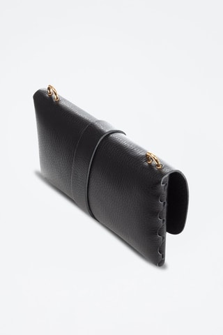 Sac bandoulière en cuir Arta - Noir
