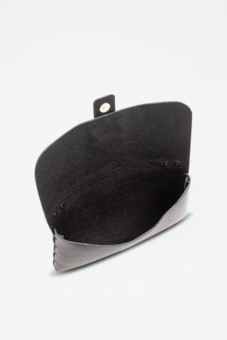 Sac bandoulière en cuir Arta - Noir