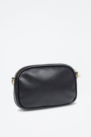 Sac bandoulière en cuir Asola - Noir