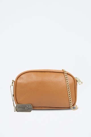 Sac bandoulière en cuir Asola - Marron