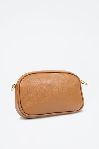 Sac bandoulière en cuir Asola - Marron