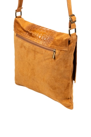 Sac bandoulière en cuir Daniela - Marron