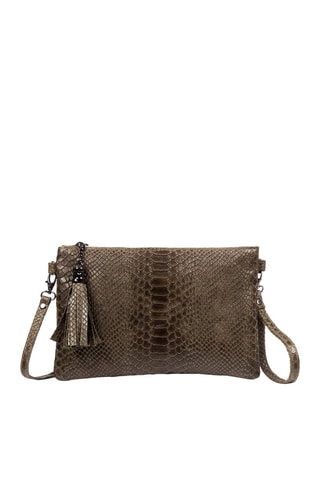 Sac bandoulière en cuir - Vert