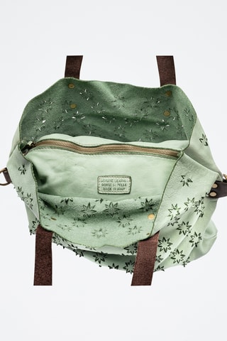 Cabas en cuir nappa - Vert