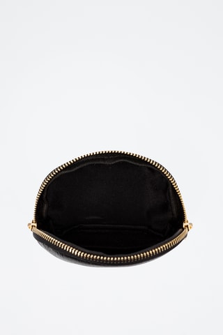 Porte-monnaie en cuir - Noir
