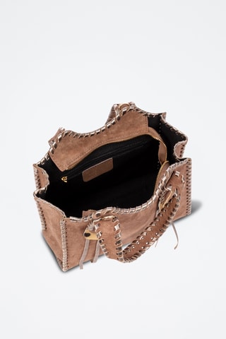 Sac à main en cuir - Marron
