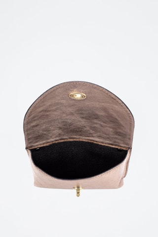 Sac à main en cuir Aquilonia - Marron clair