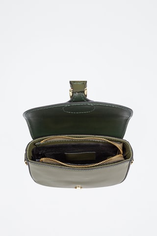 Sac bandoulière en cuir - Vert