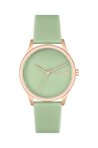 Montre à quartz en silicone - Vert