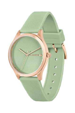 Montre à quartz en silicone - Vert