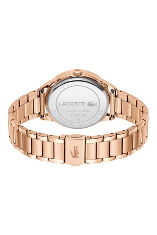 Montre à quartz en acier - Doré rose