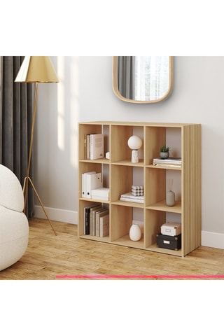 Meuble de rangement Faustine 9 cases - 88 x 30 x 88 cm