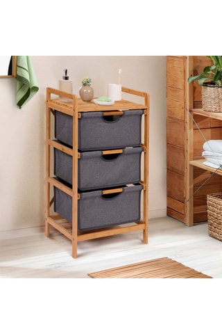 Meuble de rangement 3 tiroirs Maya - 100 x 40 x 55 cm