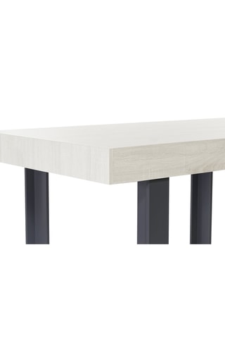 Table Brixton - Gris clair et anthracite