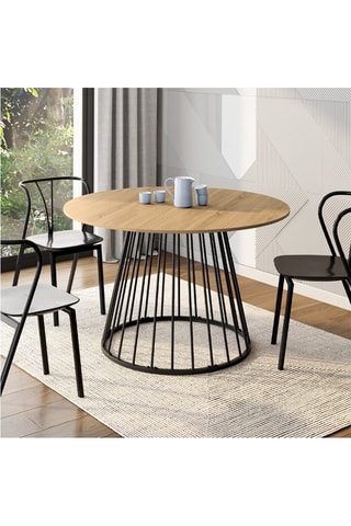 Table repas Adelle - 110 x 110 x 75 cm