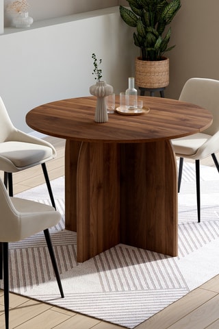 Table extensible Japandi - 110/150 x 75 x 110 cm