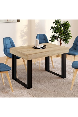 Table extensible Brixton - 160 x 75 x 80 cm