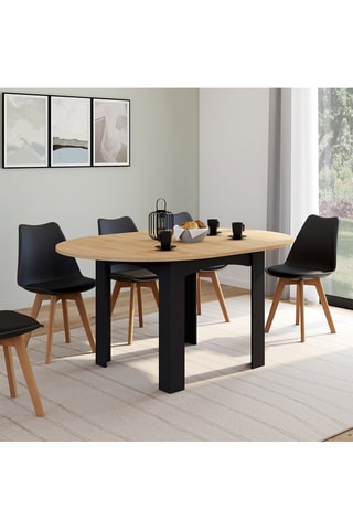 Table Dina - 110/150 x 110 x 75 cm