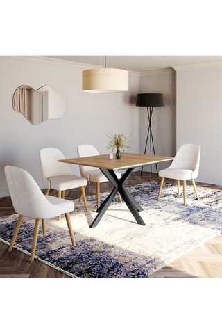 Table extensible Spider - 160 x 75 x 90 cm