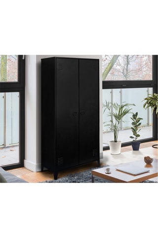 Armoire vestiaire Storen -  Noir