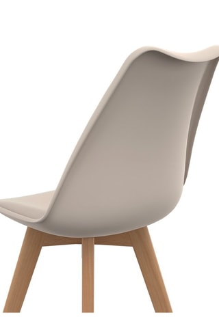 6 chaises Nordia - Beige