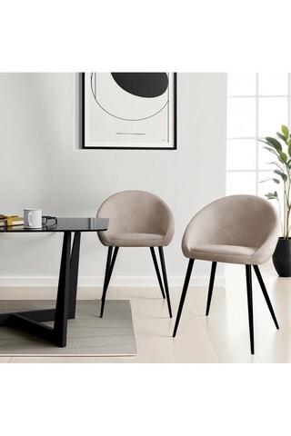 2 chaises Dory - 54 x 77 x 52 cm