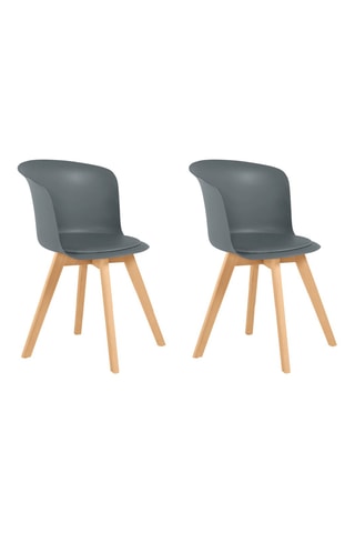 2 chaises Lara - 54,5 x 75 x 43 cm