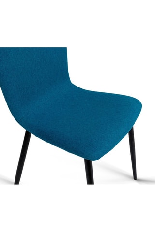 4 chaises Margot - Bleu canard