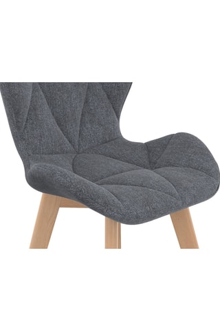 4 chaises en bois Gatsby - 46 x 79 x 50 cm