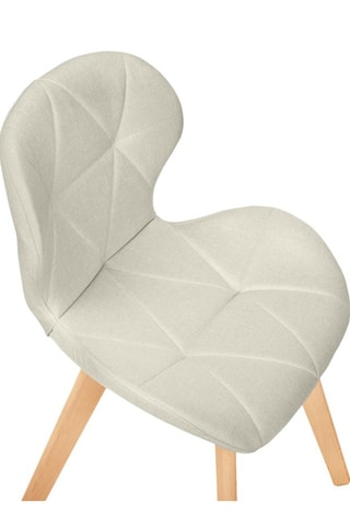 2 chaises Gatsby - Structure en bois - Pieds en hêtre - 47,5 x 50 x 79 cm