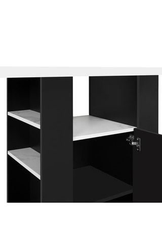 Ilot central de cuisine Théo 1 porte - 110 x 80 x 90 cm
