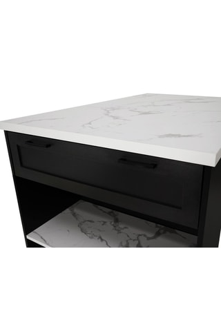 Ilot central de cuisine Marius - 130 x 90,5 x 80