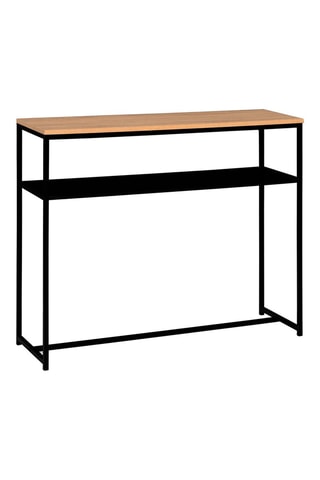 Console double plateau Liverpool - 100 x 30 x 80 cm