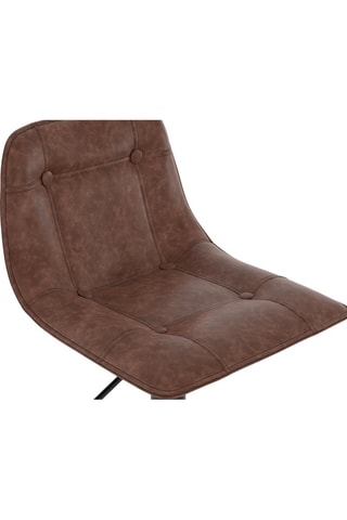 2 tabourets de bar Edison - 39 x 83-104 x 42 cm
